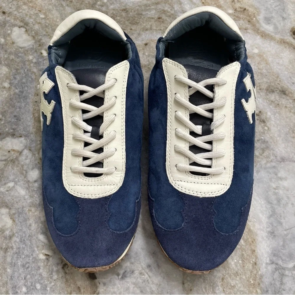 Tory Burch T Monogram Retro Sneakers Women’s 6.5